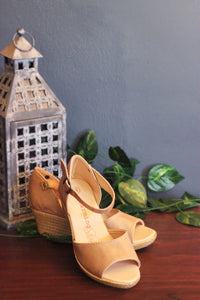 Talitha Wedge Nude Open Toe/ Bridge